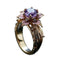 Fashion Exquisite Plant Flower Luxury Ring
