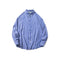 Casual Drop Shoulder Lapel Loose-fitting Striped Long Sleeves Shirt Men