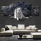5 Panel Animal Wolf Wall Art Canvas Painting Poster Home Decor