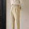 British Retro Business Casual Paris Buckle Suit Pants Men