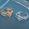 Women's Korean-style INS-style Special-interest Design Open Ring