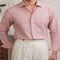Lightweight Cotton And Linen Business Striped Casual Long-sleeved Shirt Vintage