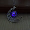 Glowing Pendant Necklaces Silver Plated Chain Necklaces