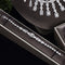 Zircon Necklace Earrings Bracelet Ring Set Of Four