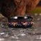 Inlaid Purple Galaxy Gravel Popular Ring