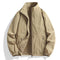 Casual Stand Collar Men's Top Outdoor Large Size Workwear