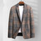 High End Autumn And Winter Middle-aged Men's Suit