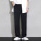 Trendy Ins Draping Design Wide-leg Pants