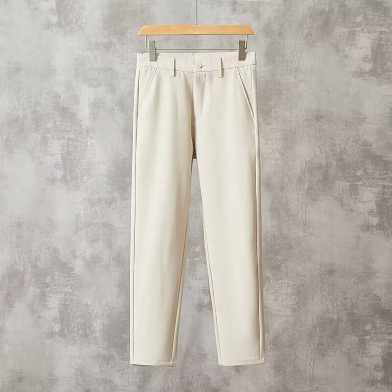 Comfort And Casual Men's Slim-fit Straight Trousers