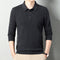 Winter Wool Lapel Long Sleeve Men