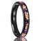 Inlaid Purple Galaxy Gravel Popular Ring