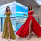 Women's Long Dress Trailing Banquet