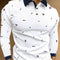Design Button Long Sleeve Retro Loose Top