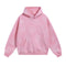 Washed And Worn Ripped Hooded Fleece Lined Sweater