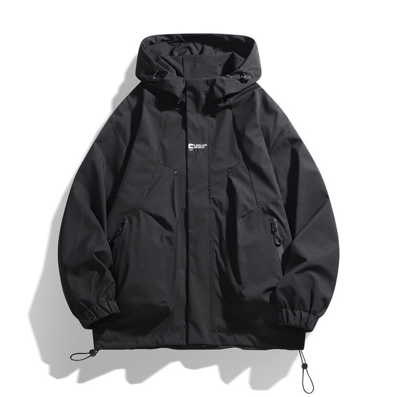 Hooded Sports Versatile Personality Casual Jacket