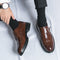 Casual British Pointed Toe Business Formal Wear Working Height-increasing Shoes