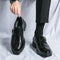 Casual British Pointed Toe Business Formal Wear Working Height-increasing Shoes