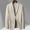 Men's Casual Light Luxury Thin Solid Color Suit Coat