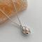 Fashion Geometry Pattern Oval Pearl Necklace For Women