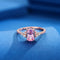 Crystal Copper Zircon Female Ring