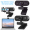 USB HD Web Camera 1080P and 2K Autofocus with Microphone Plug and Play for PC Laptop Desktop