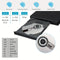 Black and White Ultra-thin External DVD RW CD Writer Drive, Burner, Reader, Portable Stereo Texture Laptop DVD Burner USB3.0
