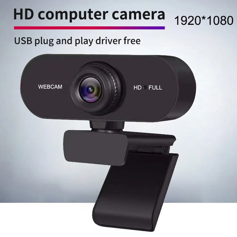 USB HD Web Camera 1080P and 2K Autofocus with Microphone Plug and Play for PC Laptop Desktop