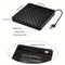 Black and White Ultra-thin External DVD RW CD Writer Drive, Burner, Reader, Portable Stereo Texture Laptop DVD Burner USB3.0