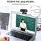 USB HD Web Camera 1080P and 2K Autofocus with Microphone Plug and Play for PC Laptop Desktop