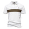 Deer Embroidered POLO Men's Lapel Short-sleeved T-shirt