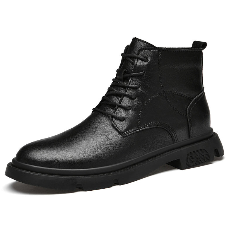 Martin Boots Men's Autumn Elevator Shoes 10cm Breathable
