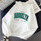 Women's Printed Couple Pullover Sweatshirt Loose