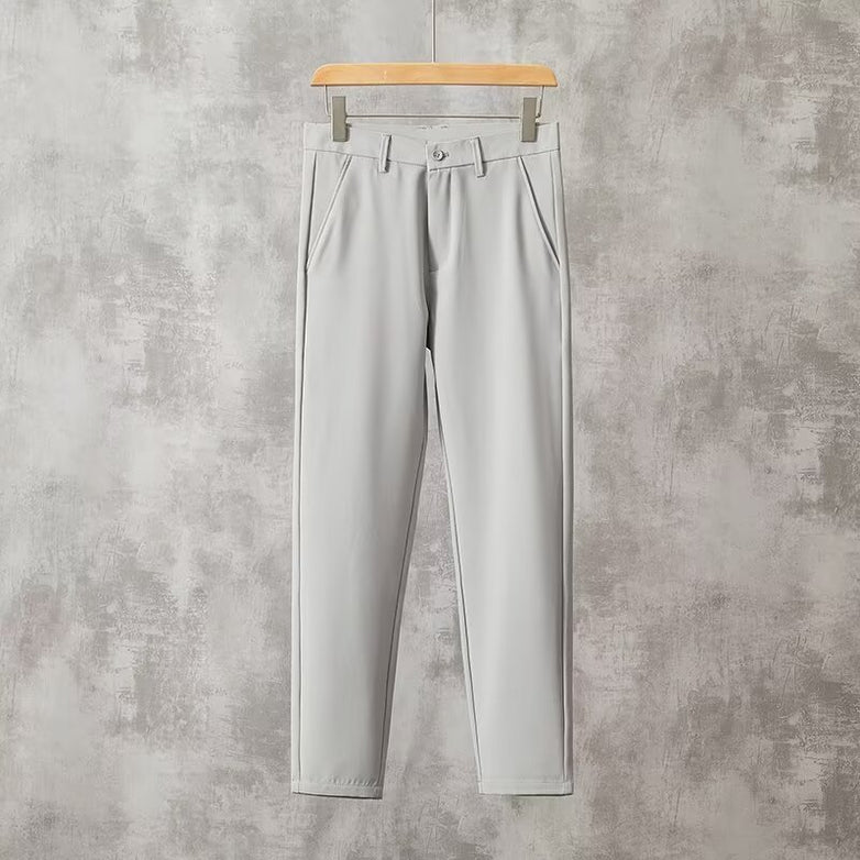 Comfort And Casual Men's Slim-fit Straight Trousers