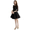 Women's Black Dinner Party Cocktail Party Birthday Party Dress Small Dress Short Socialite