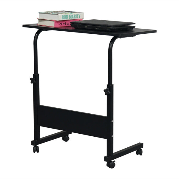 Large Mobile Multi Purpose Side Desk Computer Desk Cover - Black