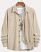 Corduroy Long Sleeve Casual All-matching Shirt Coat