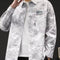 Japanese-style Retro Camouflage Shirt Men