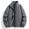 Casual Stand Collar Men's Top Outdoor Large Size Workwear