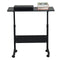 Large Mobile Multi Purpose Side Desk Computer Desk Cover - Black