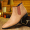 British Style Leather Boots Men's Plus Size